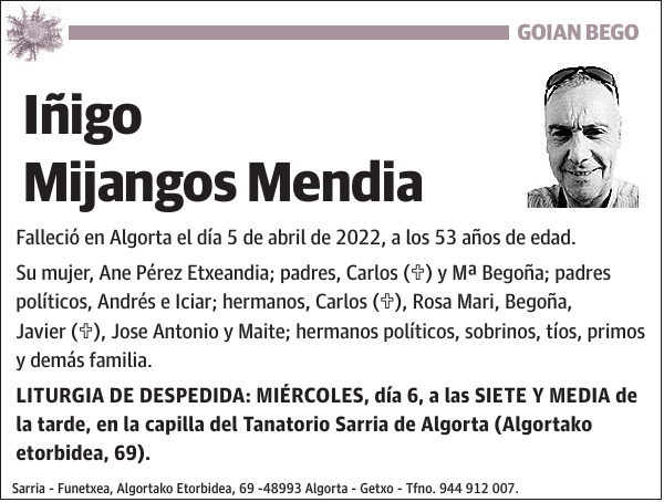 Iñigo Mijangos Mendia