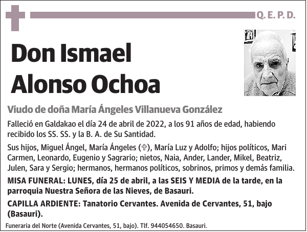 Ismael Alonso Ochoa