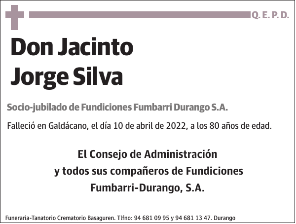 Jacinto Jorge Silva