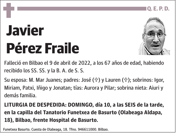 Javier Pérez Fraile