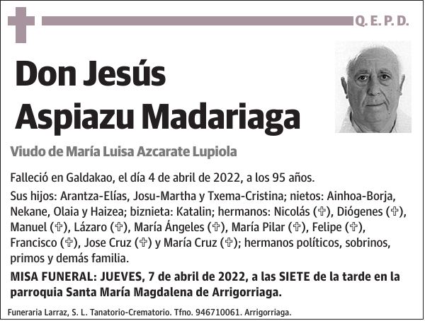 Jesús Aspiazu Madariaga