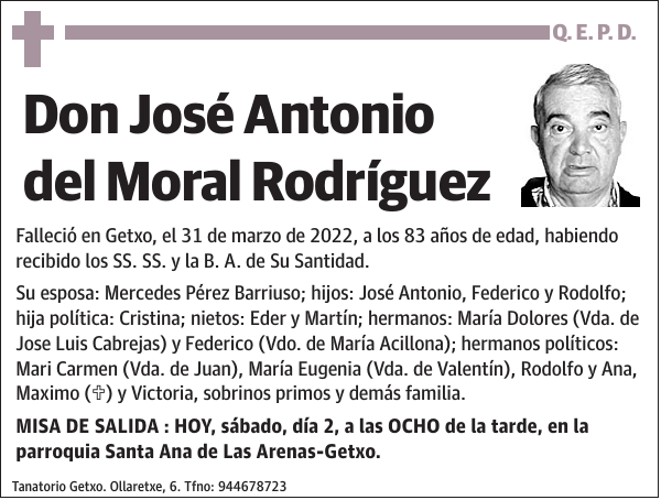 José Antonio del Moral Rodríguez