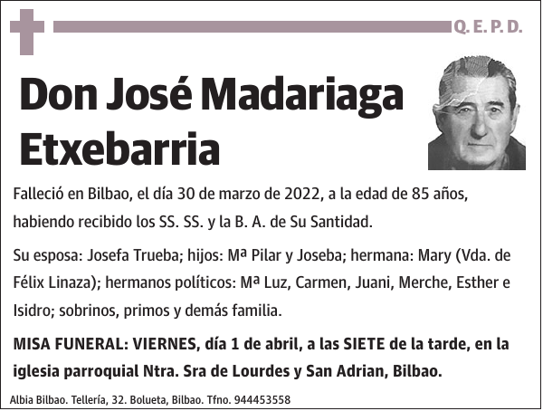 José Madariaga Etxebarria