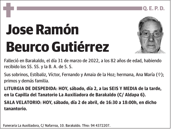 Jose Ramón Beurco Gutiérrez
