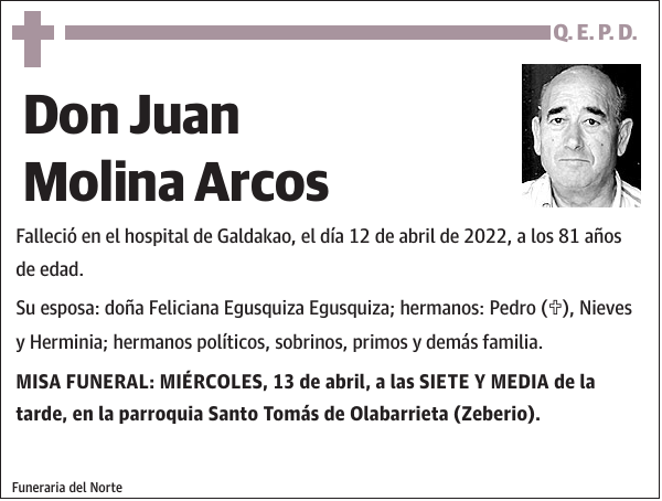 Juan Molina Arcos
