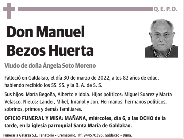 Manuel Bezos Huerta