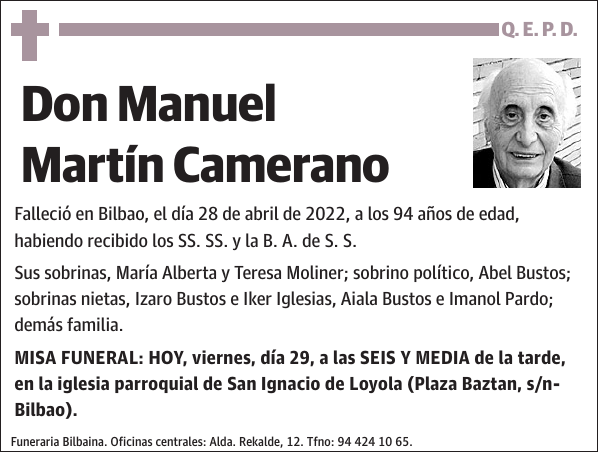 Manuel Martín Camerano