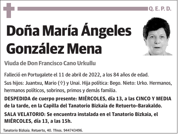 María Ángeles González Mena