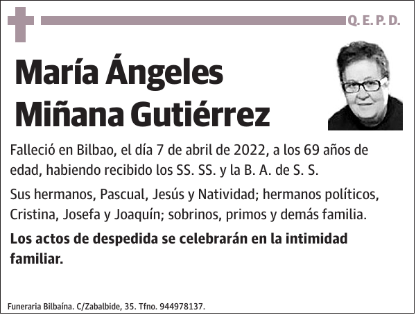 María Ángeles Miñana Gutiérrez