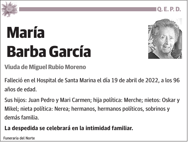 María Barba García