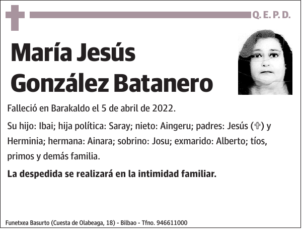 María Jesús González Batanero