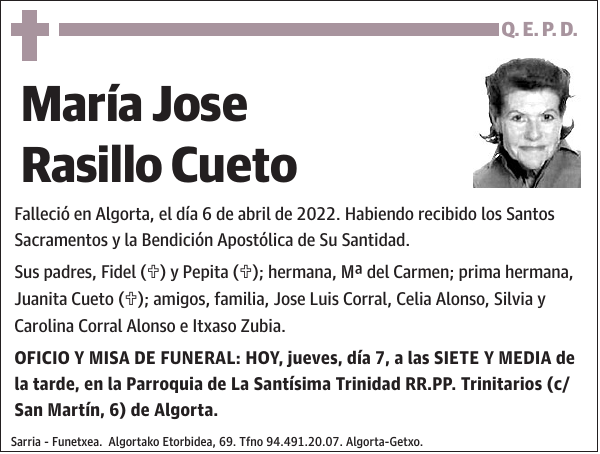 María Jose Rasillo Cueto