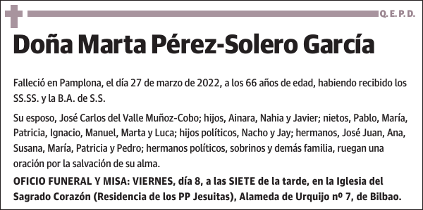 Marta Pérez-Solero García