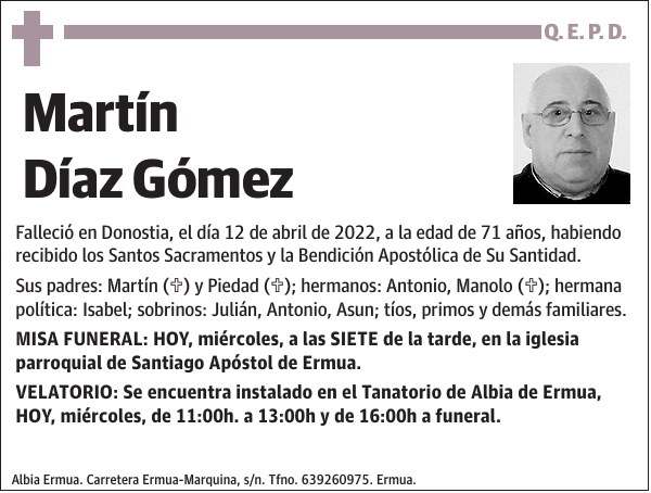 Martín Díaz Gómez