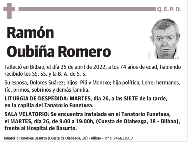Ramón Oubiña Romero