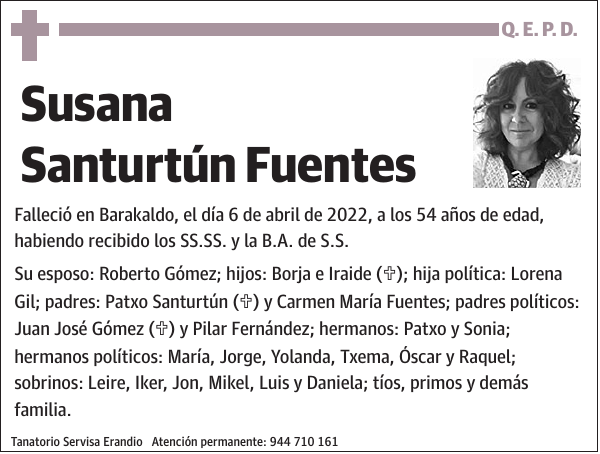 Susana Santurtún Fuentes