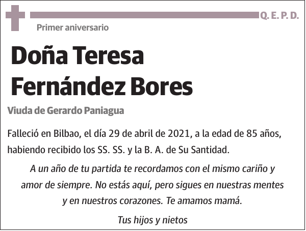 Teresa Fernández Bores