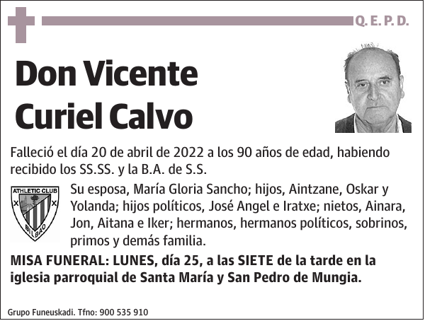 Vicente Curiel Calvo