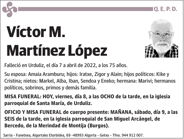 Víctor M. Martínez López