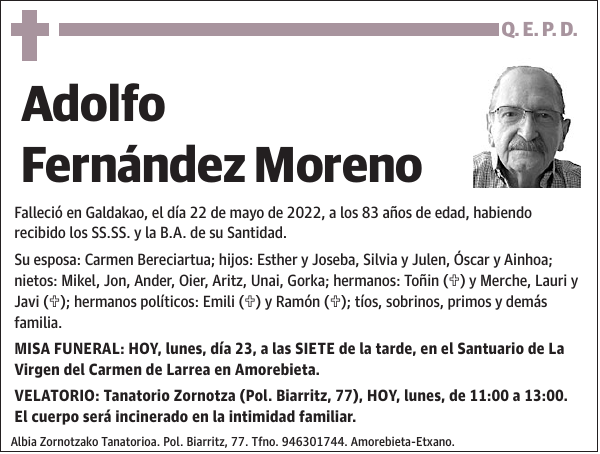 Adolfo Fernández Moreno