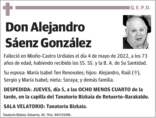 Alejandro Sáenz González