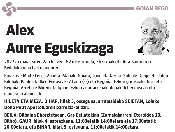Alex Aurre Eguskizaga
