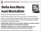 Ana  María  Isasi  Montalbán