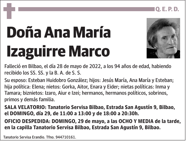 Ana María Izaguirre Marco