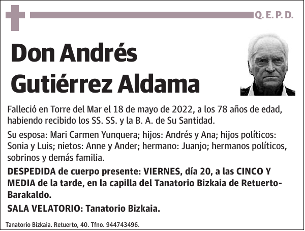 Andrés Gutiérrez Aldama