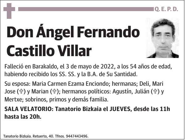 Ángel Fernando Castillo Villar