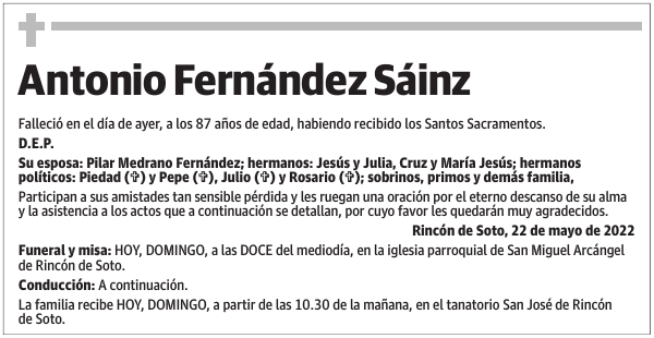Antonio  Fernández  Sáinz