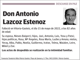 Antonio  Lazcoz  Estenoz