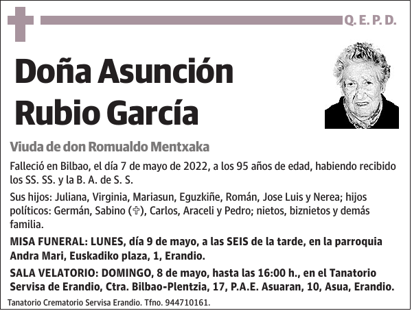 Asunción Rubio García
