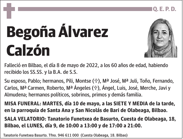 Begoña Álvarez Calzón