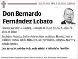 Bernardo  Fernández  Lobato