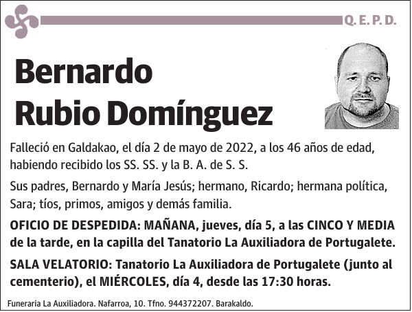 Bernardo Rubio Domínguez