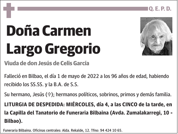 Carmen Largo Gregorio