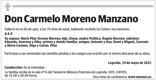 Don  Carmelo  Moreno  Manzano