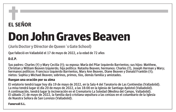 Don John Graves Beaven