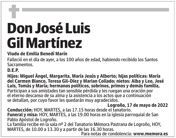 Don  José  Luis  Gil  Martínez