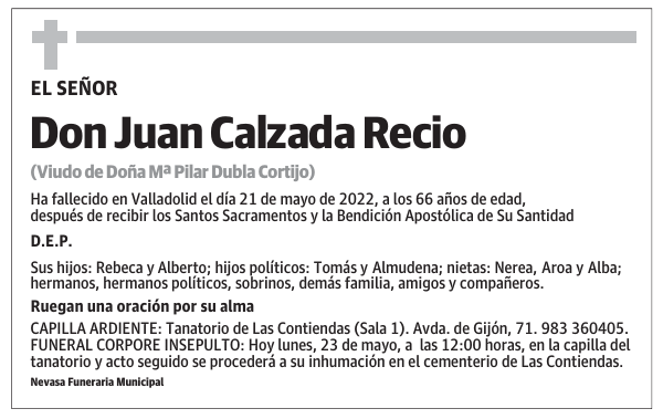 Don Juan Calzada Recio