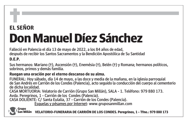 Don Manuel Díez Sánchez