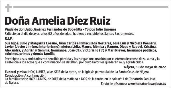 Doña  Amelia  Díez  Ruiz