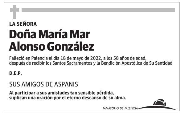 Doña María Mar Alonso González