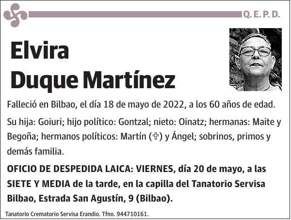 Elvira Duque Martínez