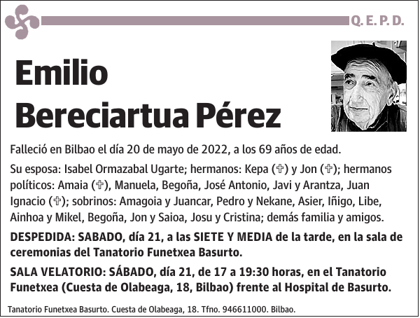 Emilio Bereciartua Pérez