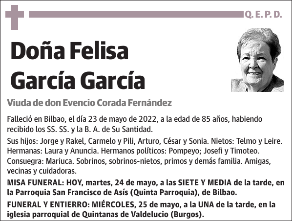 Felisa García García
