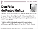 Félix  de  Frutos  Muñoz