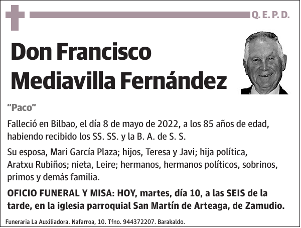Francisco Mediavilla Fernández