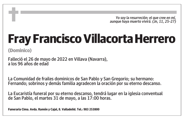 Fray Francisco Villacorta Herrero